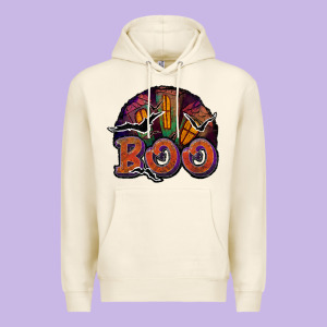 Boo Premium Hoodie Designed By Jahusdesignshop