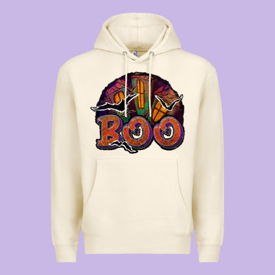 Boo Premium Hoodie Designed By Jahusdesignshop