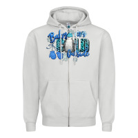 Dove Grey baby its cold outside Zipper Hoodie - CowGirlArtShop
