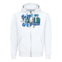 White baby its cold outside Zipper Hoodie - CowGirlArtShop