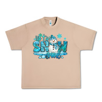 Burro up to snow good winter snowman Urban Heavy Tee - MaliasSmallBusiness