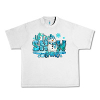 Lunar Rock up to snow good winter snowman Urban Heavy Tee - MaliasSmallBusiness