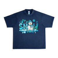 Navy up to snow good winter snowman Urban Heavy Tee - MaliasSmallBusiness