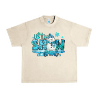 Sandshell up to snow good winter snowman Urban Heavy Tee - MaliasSmallBusiness