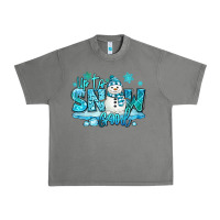 Tornado up to snow good winter snowman Urban Heavy Tee - MaliasSmallBusiness