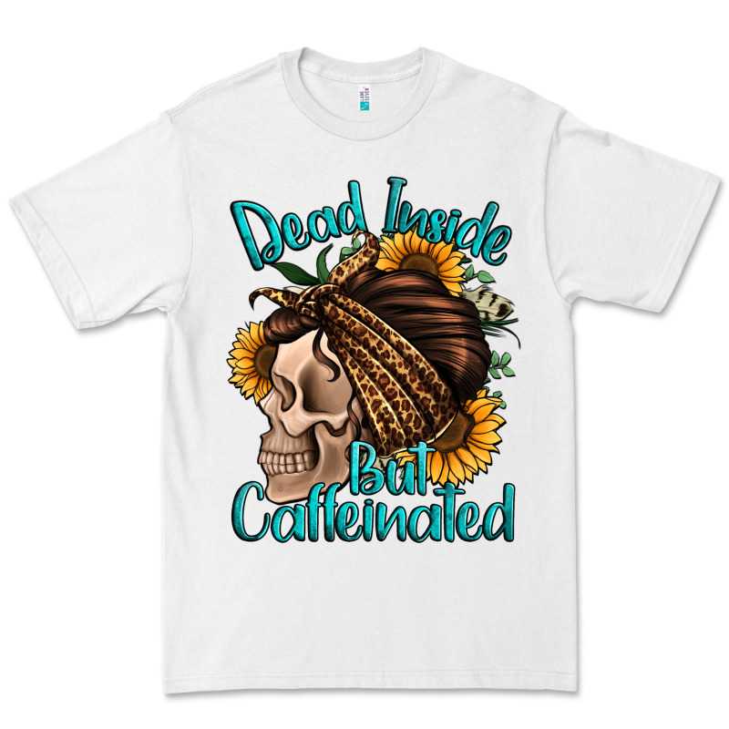 Dead Inside But Caffeinated Premium Tee by Jasminsmagicworld | Teevron