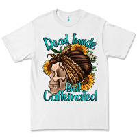 White dead inside but caffeinated Premium Tee - Jasminsmagicworld