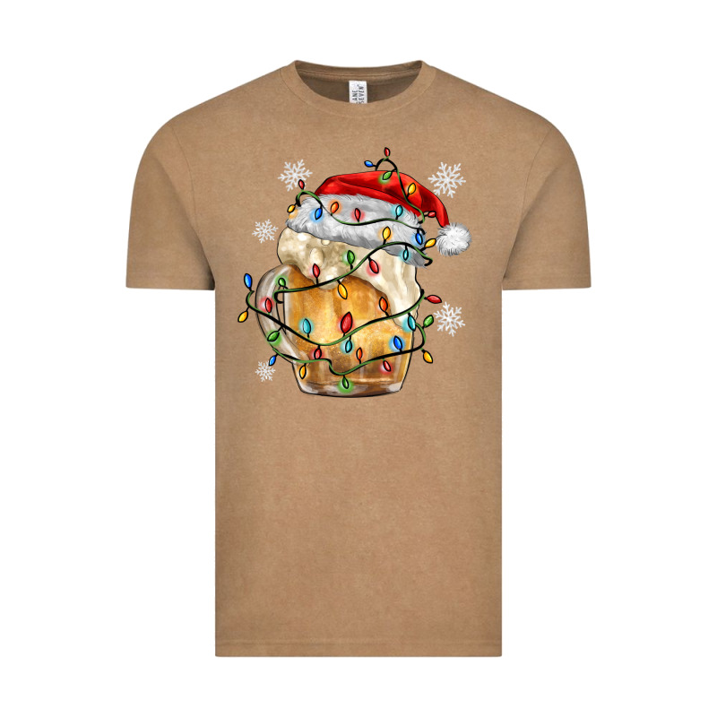 Christmas Beer Vintage Tee by MaliasSmallBusiness | Teevron