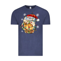 Vintage Denim christmas beer Vintage Tee - MaliasSmallBusiness