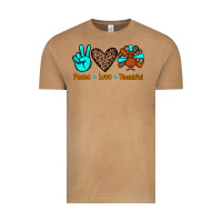 Peace Love Thankful Vintage Tee | Teevron