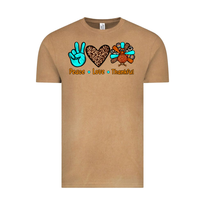 Peace Love Thankful Vintage Tee by JahusDesignShop | Teevron