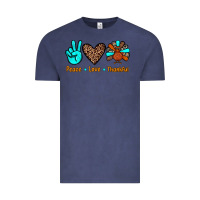 Vintage Denim peace love thankful Vintage Tee - JahusDesignShop
