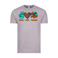 Vintage Zinc peace love thankful Vintage Tee - JahusDesignShop