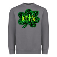 Storm Lucky Shamrock St Patricks Day Heavyweight Sweatshirt - Bettercallsaul