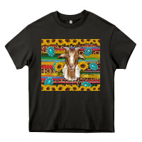 Asphalt goat sunflowers gemstones serape leopard glitter Heavy Core Tee - Artiststas