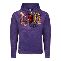 Cloud Purple lab life christmas Vintage Hoodie - MaliasSmallBusiness