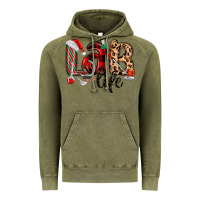 Vintage Olive lab life christmas Vintage Hoodie - MaliasSmallBusiness