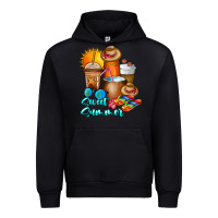 Black Sweet Summer Urban Hoodie - CowhideDigitalArt