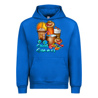Cobalt Sweet Summer Urban Hoodie - CowhideDigitalArt