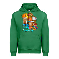 Emerald Sweet Summer Urban Hoodie - CowhideDigitalArt