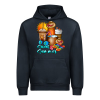 Navy Sweet Summer Urban Hoodie - CowhideDigitalArt