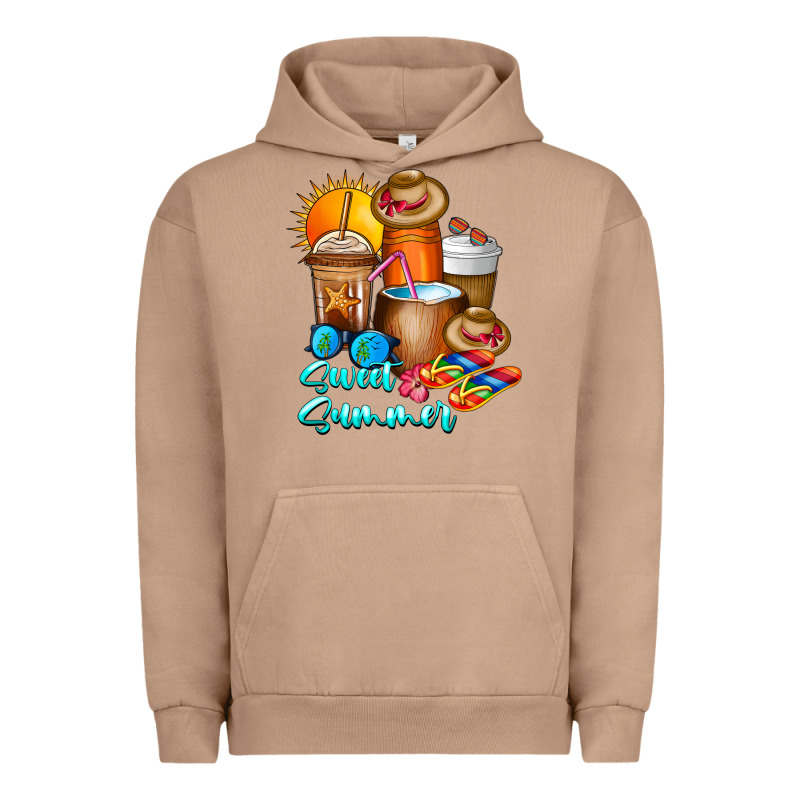 Sweet Summer Urban Hoodie by CowhideDigitalArt | Teevron