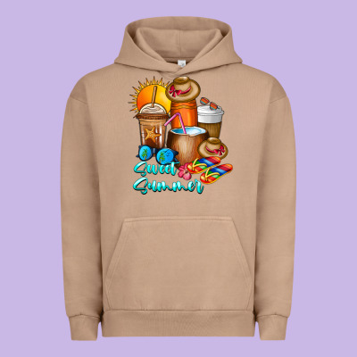 Sweet Summer Urban Hoodie Designed By Cowhidedigitalart