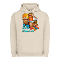 Pigment French Oak Sweet Summer Urban Hoodie - CowhideDigitalArt