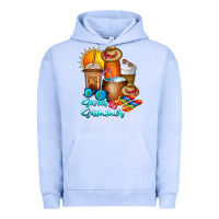 Pigment Grape Ice Sweet Summer Urban Hoodie - CowhideDigitalArt