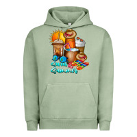 Pigment Oil Green Sweet Summer Urban Hoodie - CowhideDigitalArt