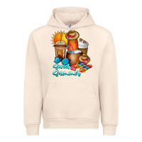 Sandshell Sweet Summer Urban Hoodie - CowhideDigitalArt