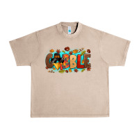 French Oak gobble with thanksgiving turkeys Urban Heavy Tee - MaliasSmallBusiness