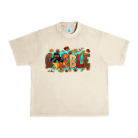 Sandshell gobble with thanksgiving turkeys Urban Heavy Tee - MaliasSmallBusiness