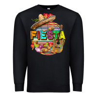Black Fiesta Premium Sweatshirt - FaDigitalArtStudio