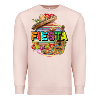 Pale Pink Fiesta Premium Sweatshirt - FaDigitalArtStudio