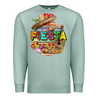 Seafoam Fiesta Premium Sweatshirt - FaDigitalArtStudio