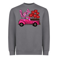 Storm valentine's day turck with balloons Heavyweight Sweatshirt - RanaPortraitStore