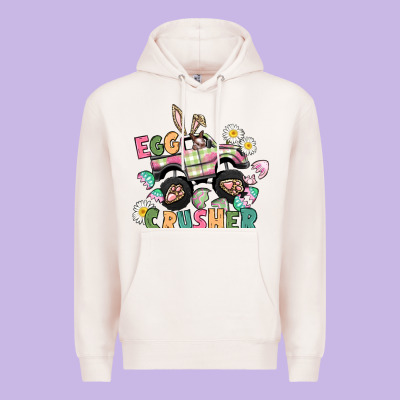 Egg Crusher Monster Truck Premium Hoodie Designed By Cowgirlartshop