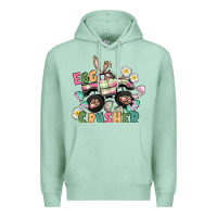 Seafoam Egg crusher monster truck Premium Hoodie - CowGirlArtShop