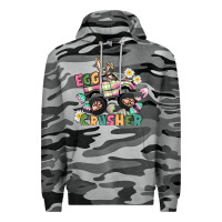 Slate Camo Egg crusher monster truck Premium Hoodie - CowGirlArtShop