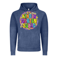 Vintage Denim kindergarten squad Vintage Hoodie - NancyCooperArtShop