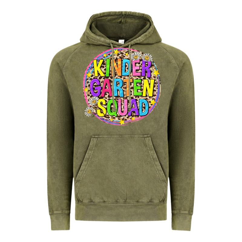 Kindergarten Squad Vintage Hoodie by NancyCooperArtShop | Teevron