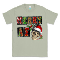 Matcha Merry af skeleton messy bun Classic Tee - NancyCooperArtShop