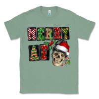 Sage Merry af skeleton messy bun Classic Tee - NancyCooperArtShop