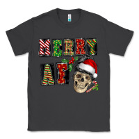 Smoke Merry af skeleton messy bun Classic Tee - NancyCooperArtShop