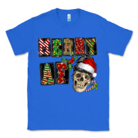 True Royal Merry af skeleton messy bun Classic Tee - NancyCooperArtShop