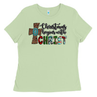 Matcha christmas begins with christ Ladies Tee - AdoDesignShop