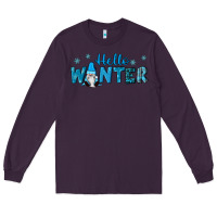 Plum hello winter gnomes Long Sleeve Tee - RanaPortraitStore