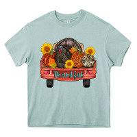 Arona thankful turkey truck Heavy Core Tee - AdoDesignShop
