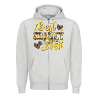 Dove Grey best grammy ever mother's day Zipper Hoodie - CowGirlArtShop